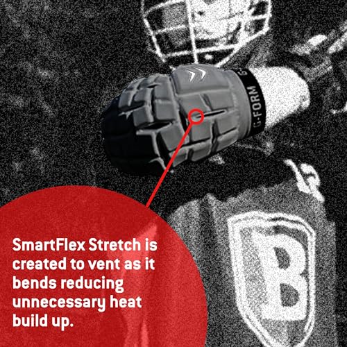 G-Form Unhinged Lacrosse Arm Pads Large Black Breathable & Flexible Protective Gear