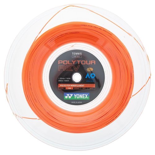 YONEX POLYTOUR REV Tennis String Reel Bright Orange