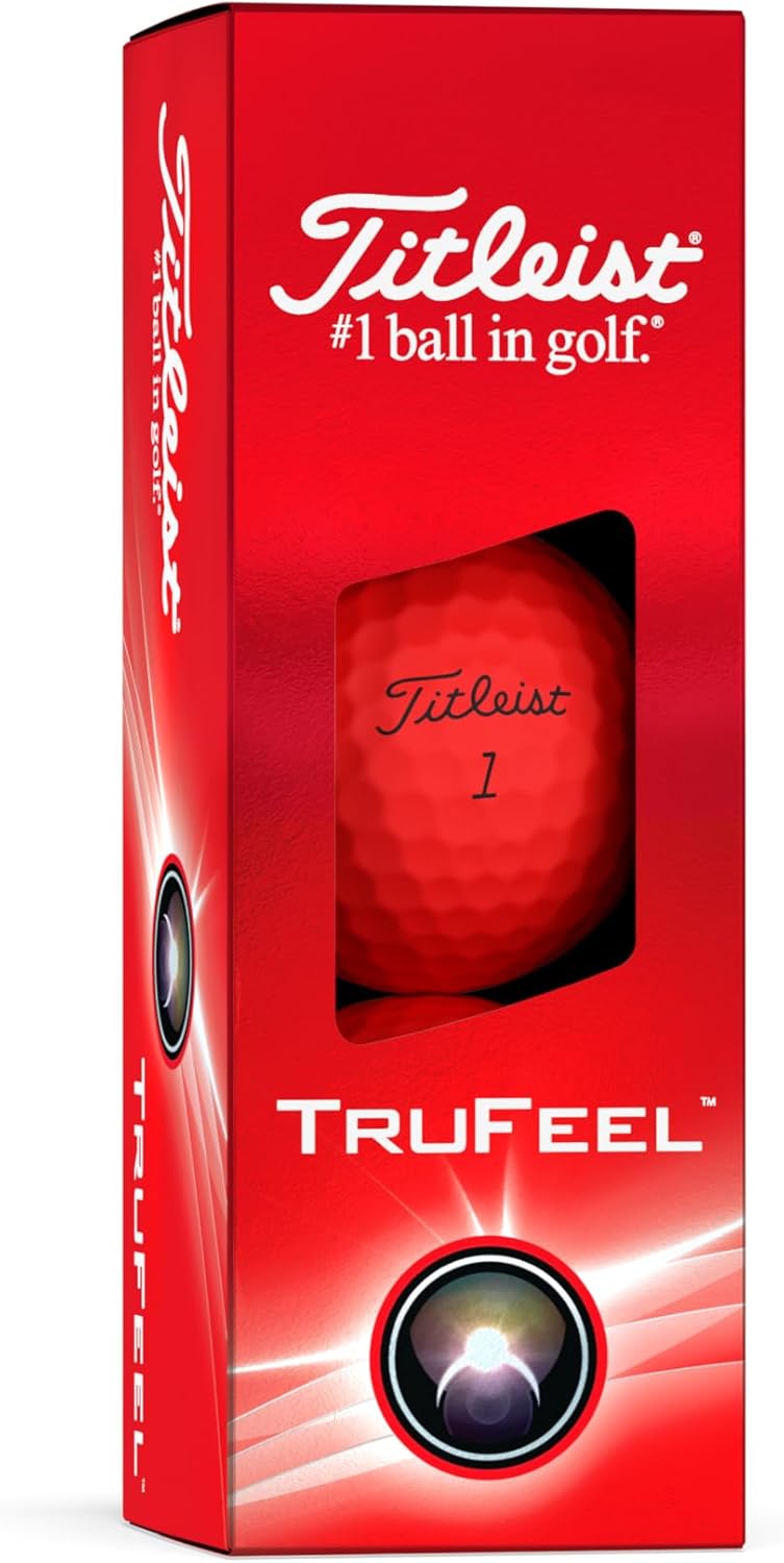 Titleist TruFeel Golf Balls - Exceptional Feel & Distance | Ideal for All Skill Levels