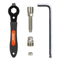 SONZUIA Bike Crank Puller Removal Tools for Bicycle Square Taper Crank and Spline Crank Arm (Crank Puller Set)