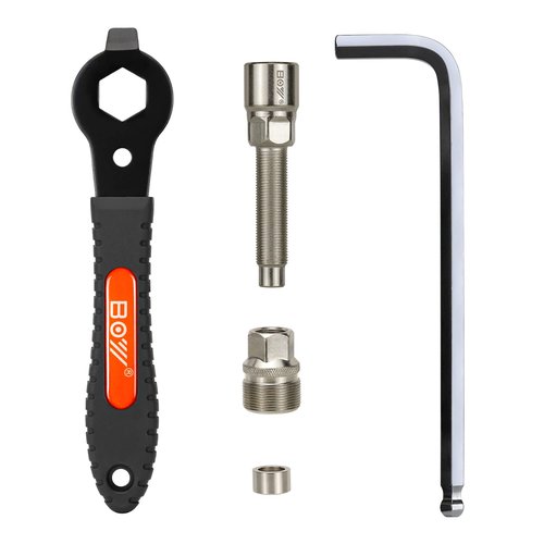 SONZUIA Bike Crank Puller Removal Tools for Bicycle Square Taper Crank and Spline Crank Arm (Crank Puller Set)