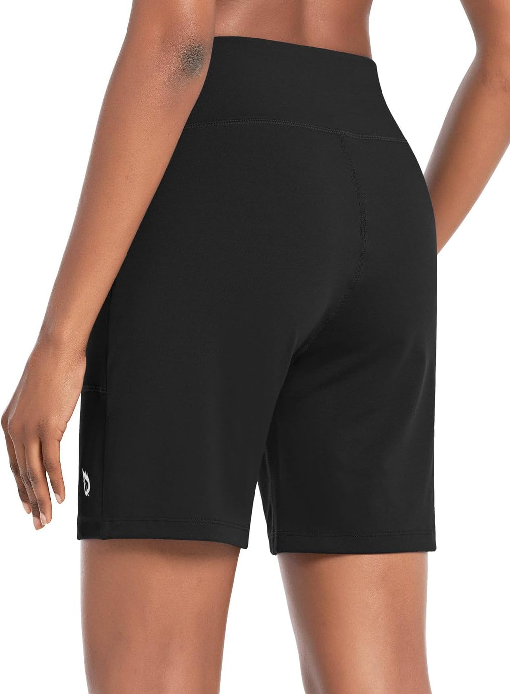 Baleaf Bermuda Shorts for Women - High Waisted 7'' Athletic Running Shorts with 3 Pockets
