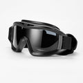 Triple Threat Tactical Goggles: Anti-Fog, 3x Lens & UV400 - Military Grade Protection for Airsoft, Shooting, and Outdoor Sports