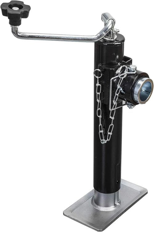 Big RED 2000 Lbs Capacity Weld-On Pipe Mount Swivel Trailer Jack - Durable & Reliable | ATR39003R
