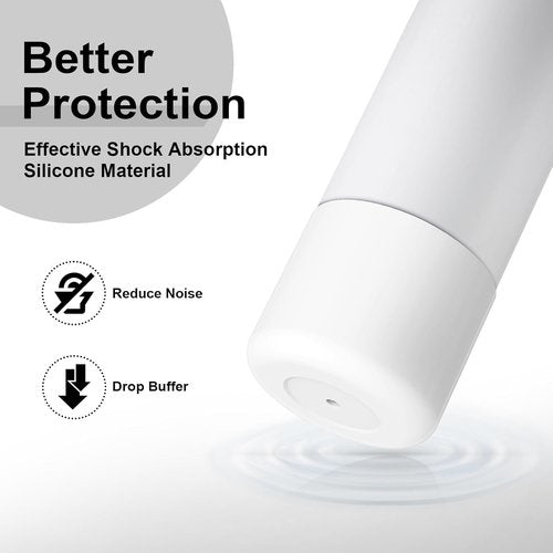 2PCS Silicone Water Bottle Boot for Owala 24oz 32oz 40oz, Anti-Slip Protective Sleeve Bottom Bumper Protector for FreeSip, Twist, and Flip Stainless Steel Water Bottles