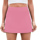 DLOODA Women's High-Waisted Tennis Skort - Athletic Mini Golf Skirt with Pocket for Summer Workout