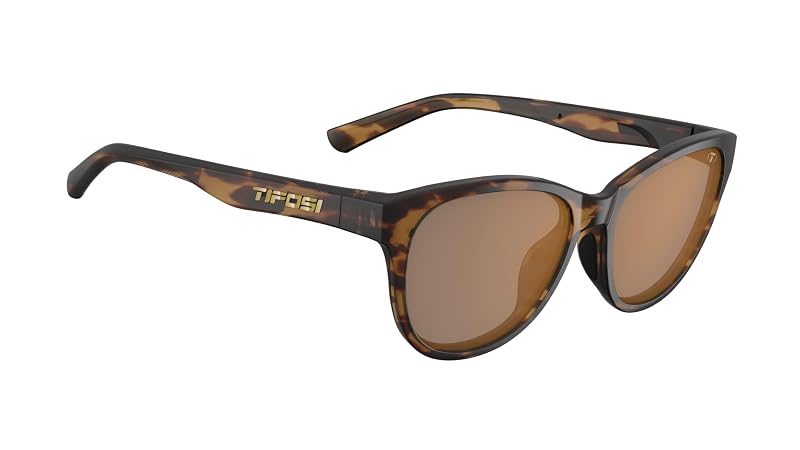 Tifosi Stella Cat-Eye Sunglasses - Java Tortoise Frame, Brown Lenses