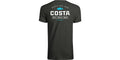 Costa Del Mar Topwater Short Sleeve T Shirt, Dark Heather, Large