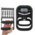 AHTAPFON Grip Strength Tester Trainer Set-Electronic Hand Dynamometer of 396lbs ＆ Solid Metal Grip Strengthener -Adjustable Resistance of 165lbs-5×Heavy-Duty Springs,Fit Sport Home Gym Workouts