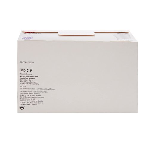 3M Durapore Medical Tape, Non-Sterile, Silk-Like Cloth, White, 2 in x 10 yds, 6 Rolls, 1 Pack