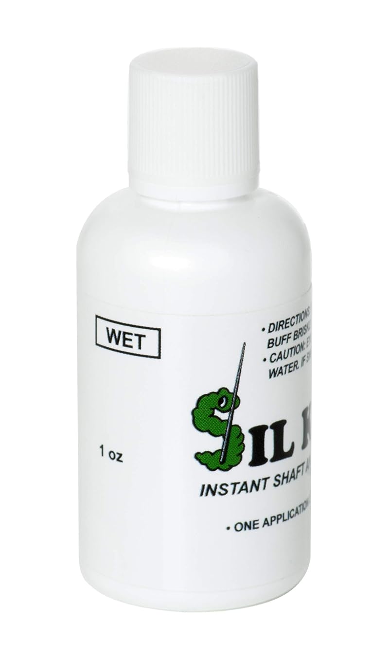 Cue Silk Pool Cue Shaft Cleaner & Shaft Conditioner Bundle