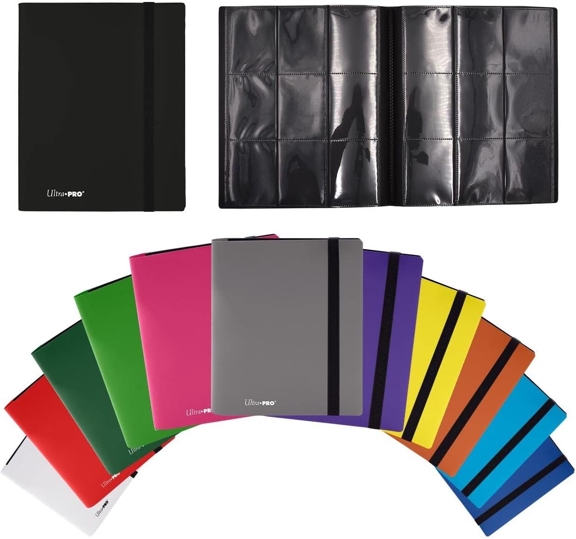 Ultra Pro Eclipse 9-Pocket PRO-Binder - Arctic White | Durable Storage for Trading Cards
