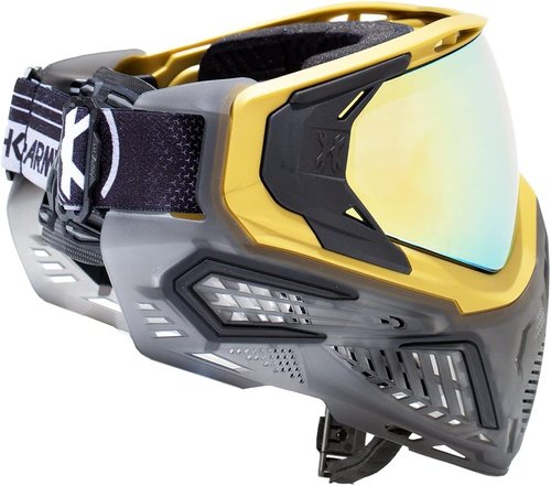 HK Army SLR Face Mask Goggle with Thermal Anti Fog HD Pure Lens System for Paintball and Airsoft