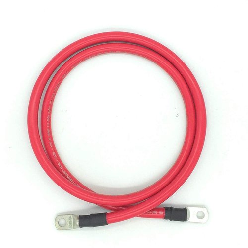 End Game Marine Grade Battery Cables - 2 AWG, Heavy Duty Tinned Lugs, 1ft to 15ft Lengths Available | Made in USA