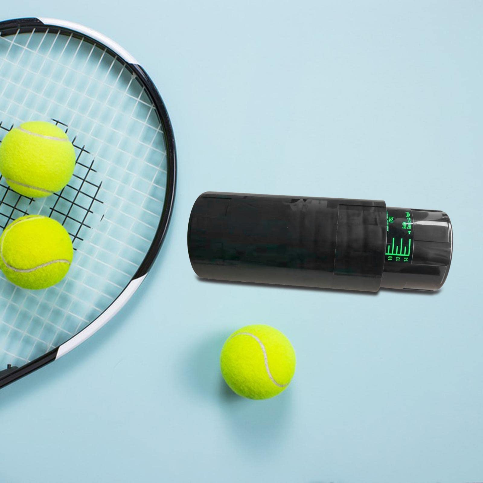 UGPLM Tennis Ball Saver Accessories Carrying Holder Lightweight Portable Restore Tennis Shape Carrier Can Balls Holder Tennis Pressure Maintaining, Black