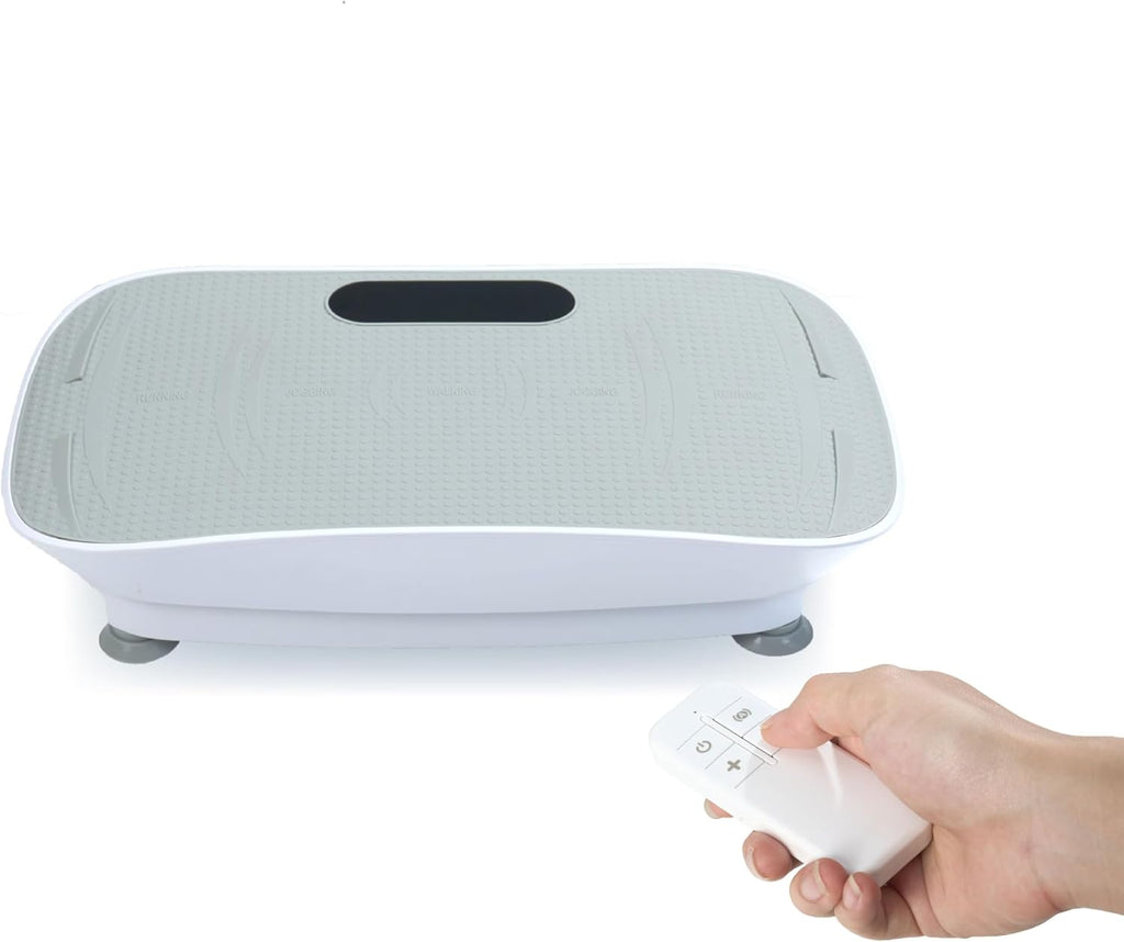 Silent Vibration Plate by [Brand Name] - Effective Exercise Machine for Weight Loss | Compact Design