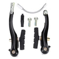Brake Set, Aluminium Alloy V Shape Dual-Pivot Mountain Bike Calipers Set Bike Brake Accessory and Spare Parts Tricycle Parts V Brake Bike Brakes