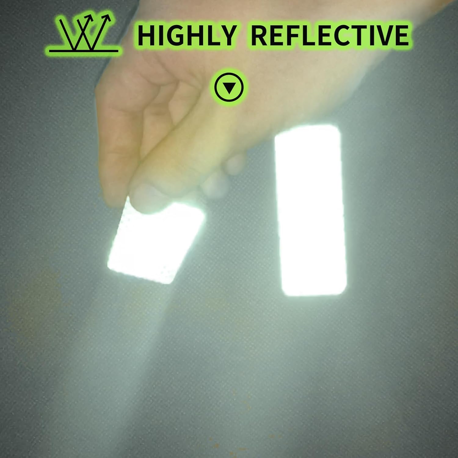 Super Reflection Reflective Stickers by 20 Pcs | Waterproof Safety Tape for Cars, Bikes & Helmets - 3.15" X 1.18"