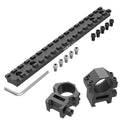 Eastern Tactical Supply Savage Axis/Edge/Savage axis II/Savage axis xp for Picatinny Rail Mount (Rail+1" Scope Rings)