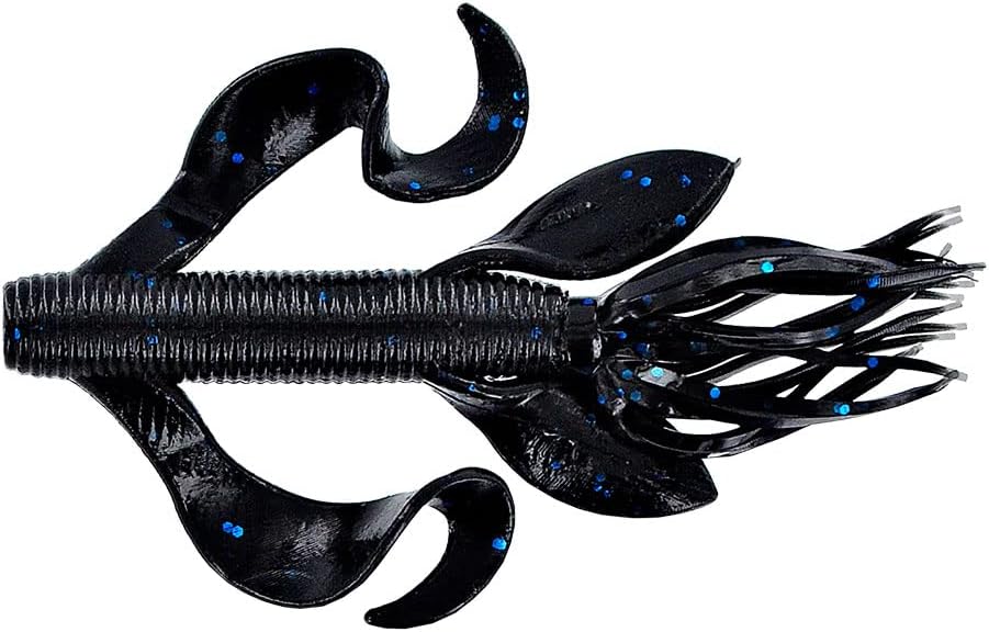 Yamamoto 4" Kreature Fishing Lure Baits - Realistic Soft Plastic with Wings & Free-Flowing Skirt | 7 Pack