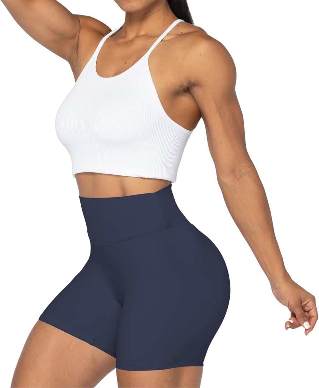 Sunzel High Waist Biker Shorts - Squat Proof Yoga & Gym Shorts for Women | Comfortable Fit