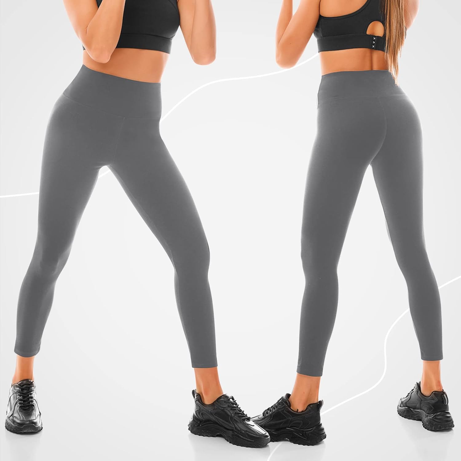 Walifrey High Waisted Leggings - Buttery Soft Women's Yoga & Gym Wear | Perfect Fit for Comfort