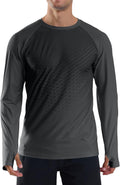 Skiennix Men's UPF 50+ Long Sleeve Rash Guard | Quick-Dry UV Protection Swim Shirt