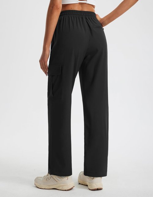 Libin Women's Hiking Pants - Lightweight Quick-Dry Cargo for Casual Work & Travel | Petite/Regular/Tall