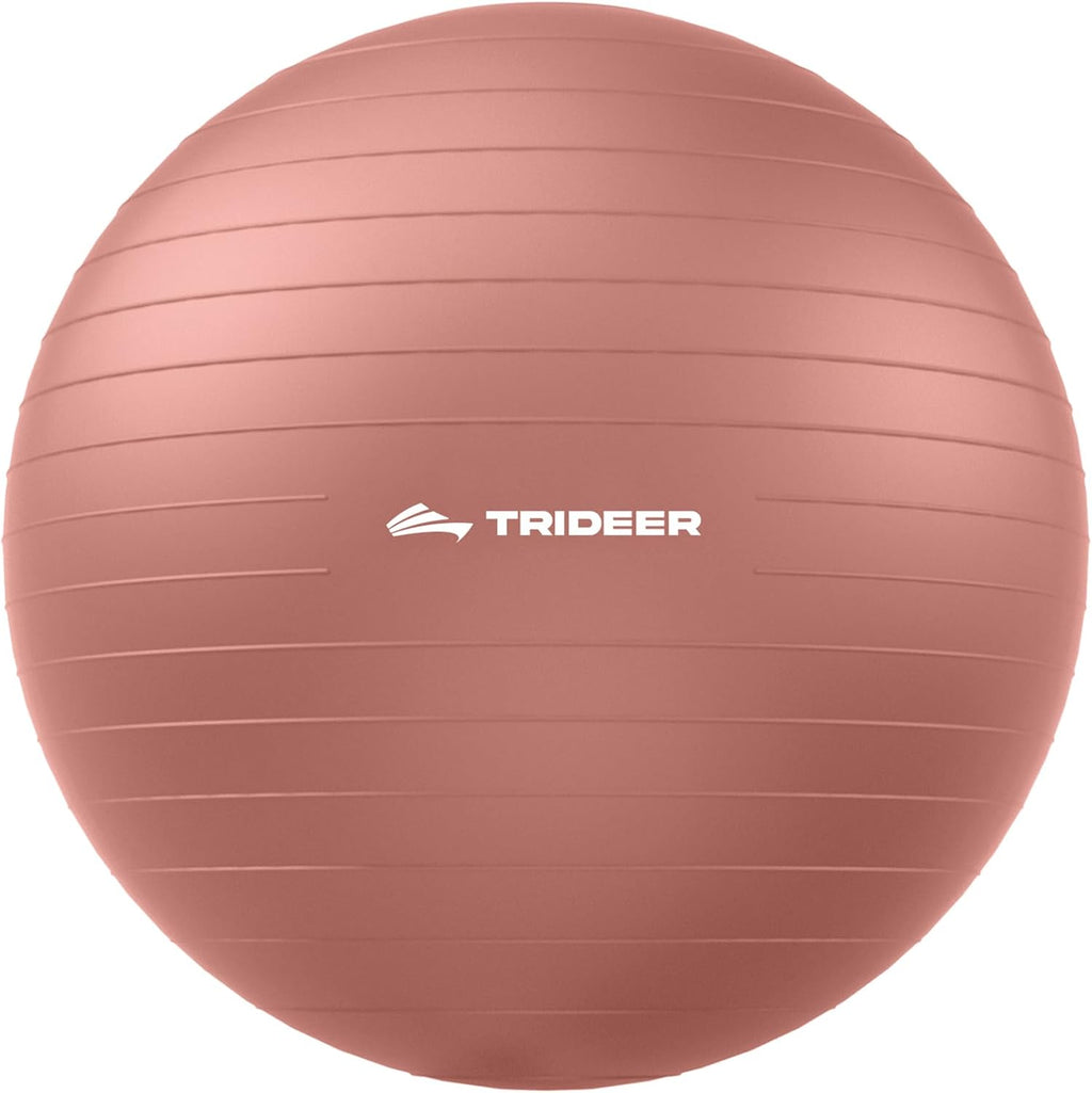 Trideer Exercise Ball - Stability Ball for Yoga & Pilates | Home Gym & Office Chair, 5 Sizes Available
