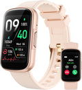 Parsonver Fitness Tracker - Heart Rate & Sleep Monitor | IP68 Waterproof Smart Watch, Rose Gold