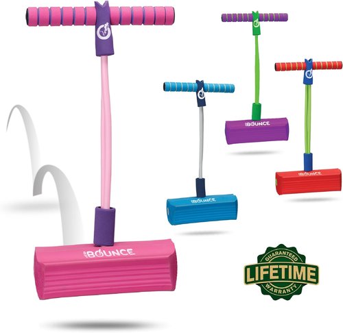Bounce Pogo Stick for Toddlers | Foam Jumper for Ages 3-8 | Fun Outdoor Jumping Toy - Perfect Birthday Gift