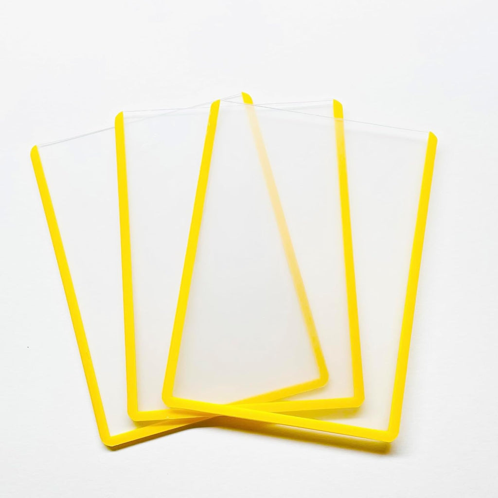Premium TopLoaders for Trading Cards - Dual-Sided Protective Peel-Film | Holds Cards Up to 20pts - 35pts | 25 Pack