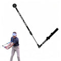 Golf Swing Trainer, Portable Collapsible Trainer, Improve Swing Posture, Golf Grip Trainer, Essential Swing Posture Corrector for Beginners (Right Hand Grip(Black))
