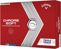 Callaway Golf Chrome Soft Golf Balls - True Track Technology | Red/Blue Color Option