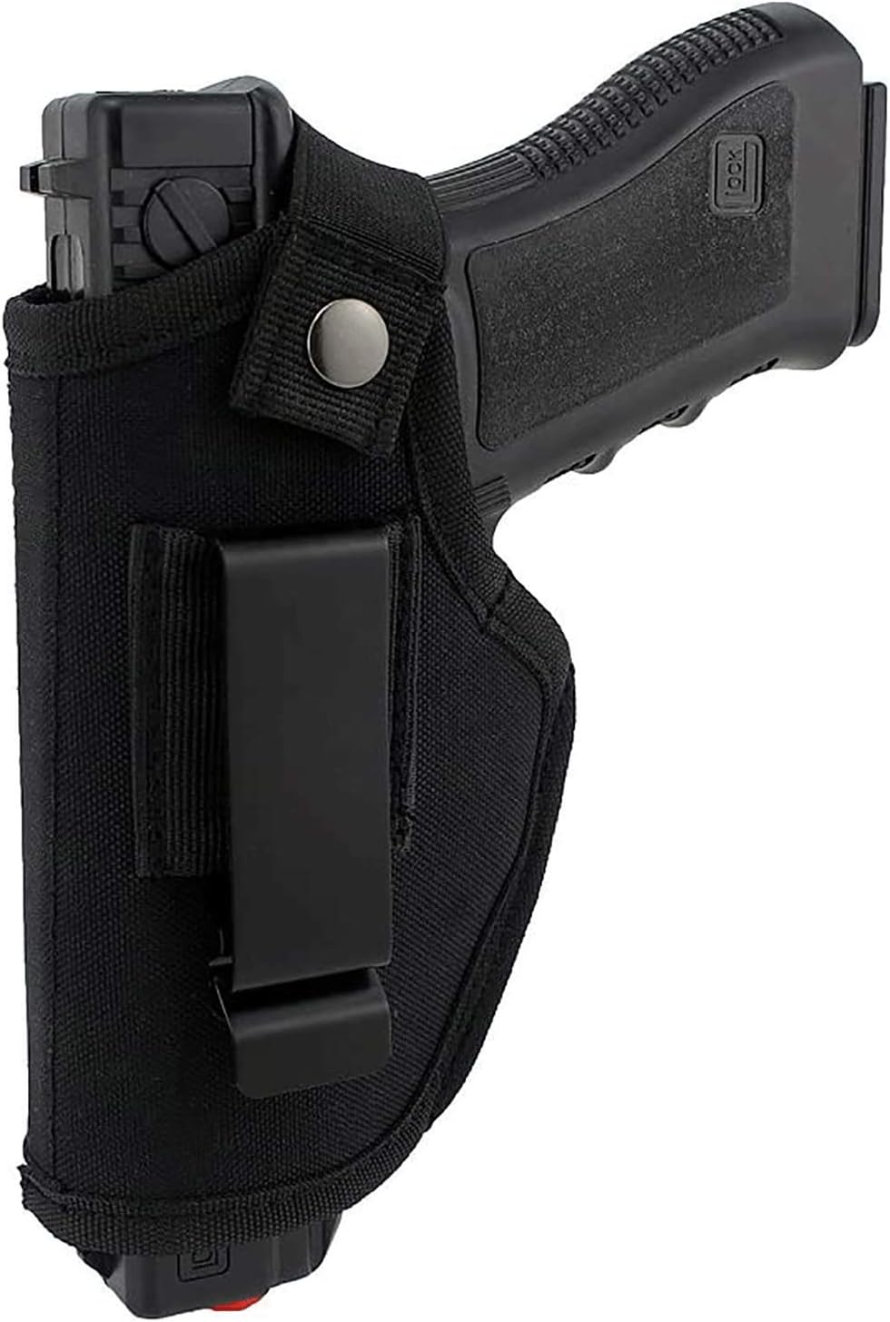 Skiennix Concealed Carry Holster - Metal Clip IWB/OWB for Airsoft Pistol Handguns | Right/Left Hand Draw