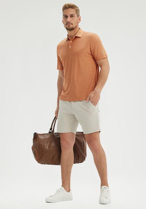 M MAELREG Men's Golf Polo Shirt - Lightweight, Moisture-Wicking, UPF 30+ | Short Sleeve Casual Wear