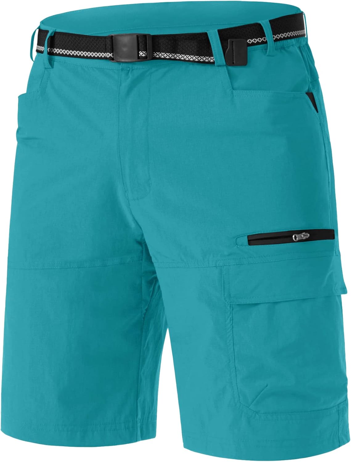 TACVASEN Men's Quick-Dry Cargo Shorts - Water-Resistant Casual Hiking & Golf Wear | Summer Outdoor Style