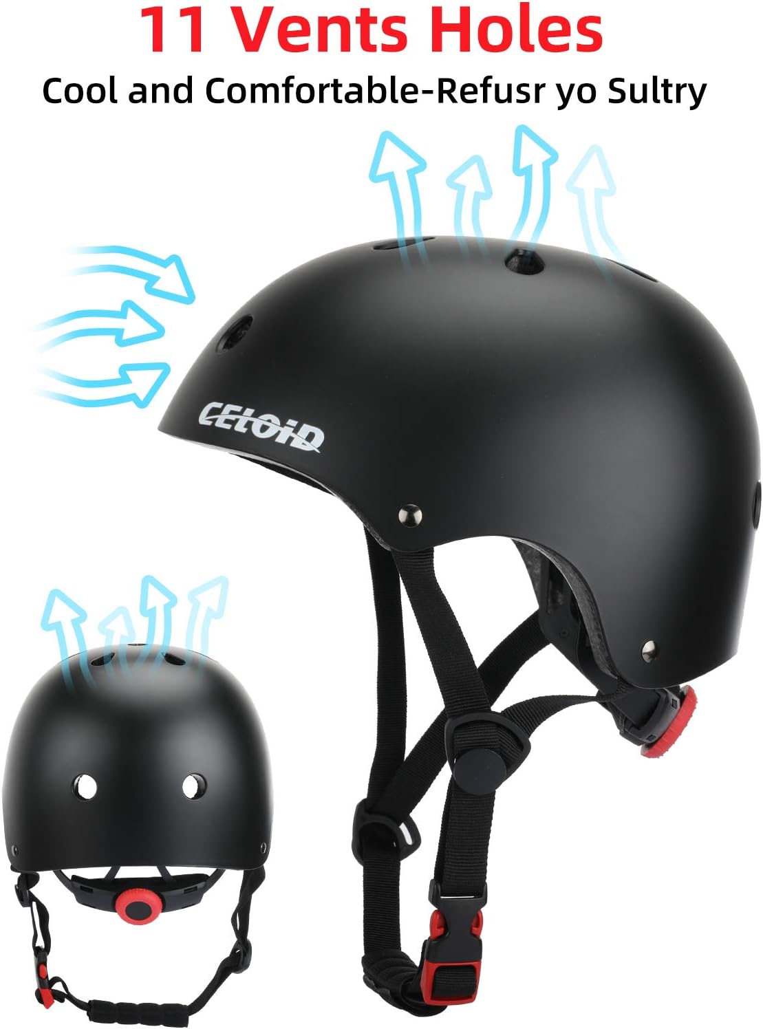 Skiennix Kids Bike Helmet - Adjustable Multi-Sport Safety Gear for Ages 2-14 | Boys & Girls