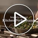 Calphalon Premier 13" Stainless Steel Wok with Turbo Heat Tech - Oven Safe, Induction Compatible