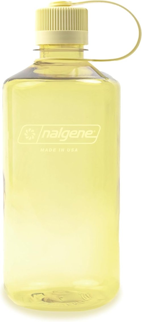 Nalgene 32 oz Leak-Proof Tritan BPA-Free Water Bottle - Ideal for Outdoor Hydration | Made in USA (Butter)