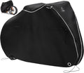 TeamObsidian Bike Cover - Waterproof Outdoor Storage & Travel Protection for 1-3 Bikes - Heavy Duty 300D Oxford Material