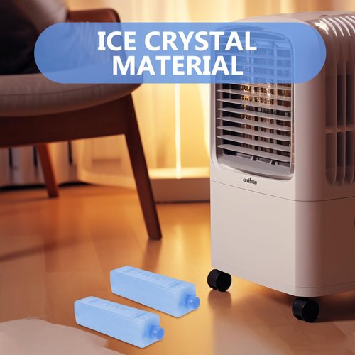 Homoyoyo Reusable Ice Pack - 4 Pack Freezer Packs for Coolers & Lunch Boxes | Blue Color