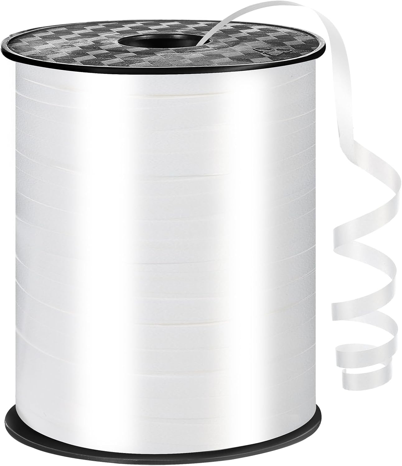 Skiennix White Curling Ribbon - 600 Yards, 1/5 Inch Thin Ribbon for Gift Wrapping & Party Decorations