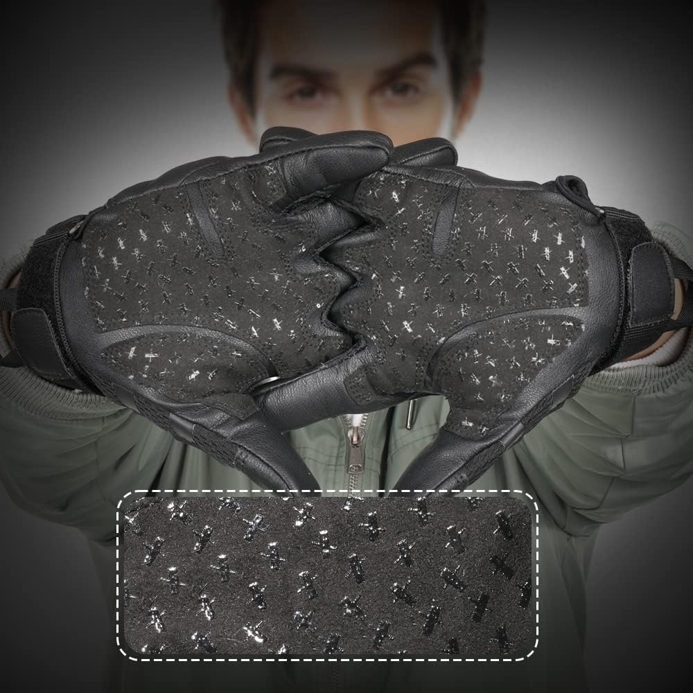 WTACTFUL Tactical Gloves - Rubber Guard Touchscreen Design for Men | Ideal for Airsoft, Motorcycle & Hunting