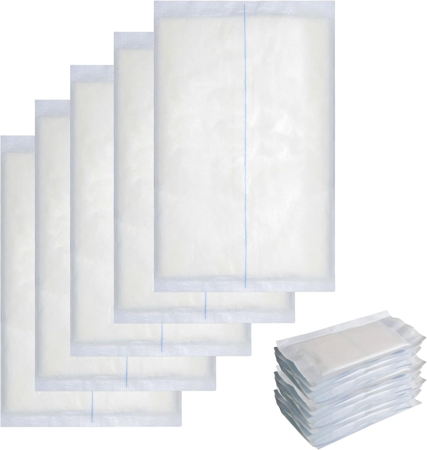 Vakly ABD Pads - Sterile 5x9 Abdominal Gauze Pads | High Absorbency Non-Adherent Wound Dressing (20 Pack)