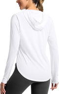 G Gradual Women's UPF 50+ Sun Shirt - Lightweight Long Sleeve Hoodie for Hiking & Fishing