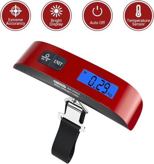 Dr.meter Fishing Scale & Luggage Scale Set - Accurate Weighing for All Your Needs