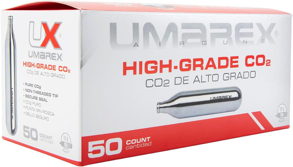Umarex CO2 Cartridges - High-Grade for Pellet Guns | Reliable Performance & Consistent Power