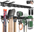 LBT 66 Garage Tool Organizer - Heavy-Duty Wall Mount Storage Rack with Adjustable Hooks | 720lbs Capacity