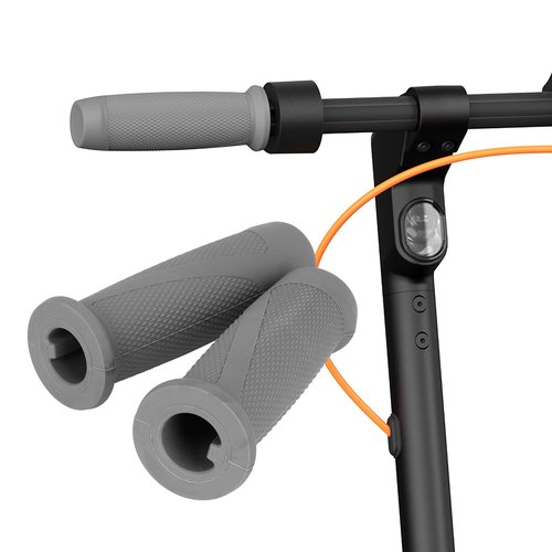 LUCK4U Handlebar Grip Gray Handle Bar Grip Replacement Handle Grips Accessories for Segway Ninebot F30 F40 Electric Scooter